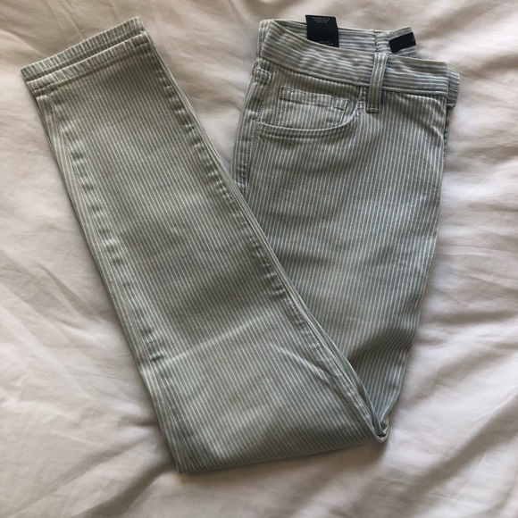 JBrand Pinstripe Denim - Picture 1 of 3